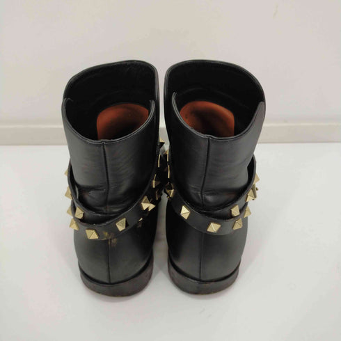 クリスチャンルブタン CHRISTIAN LOUBOUTIN ブーツ ショート レザー スタッズ レディース 37 24cm