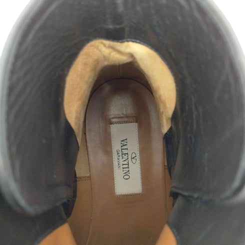 クリスチャンルブタン CHRISTIAN LOUBOUTIN ブーツ ショート レザー スタッズ レディース 37 24cm
