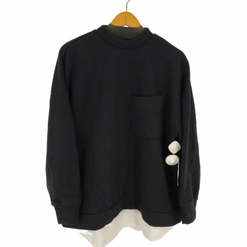 エンフォルド ENFOLD WIDE-ARM PULLOVER スウェットプルオーバー カットソー レディース 38