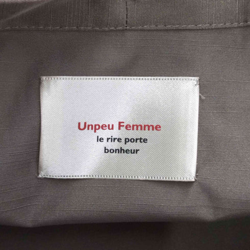 フメイ unpeu femme 五分丈 ブラウス レディース JPN:0