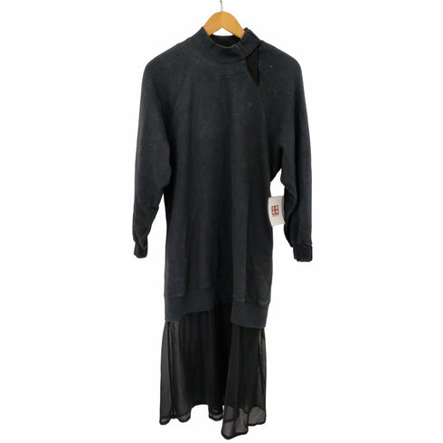 グラフペーパー Graphpaper 20SS Strap Collar Layered Sweat Dress レディース 00