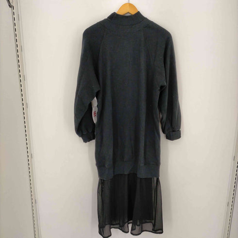 グラフペーパー Graphpaper 20SS Strap Collar Layered Sweat Dress レディース 00