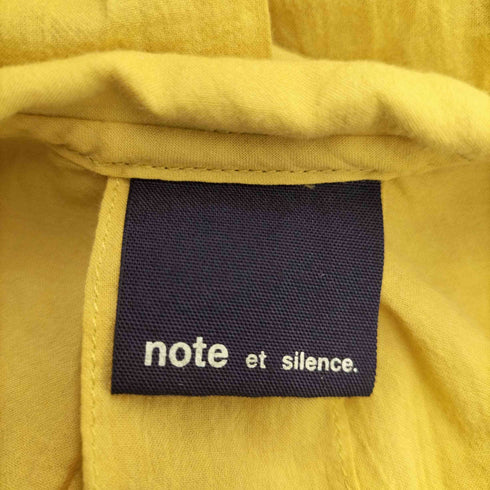 ノートエシロンス note et silence S/Sワンピース 七分丈 レディース FREE