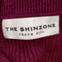 ザシンゾーン THE Shinzone Shinzone ウール襟付きニットワンピース 膝丈 長袖 リブ F ボルドー /DO ■OS レディース レディース FREE