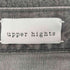 アッパーハイツ upper hights upper hights THE ROOT ワイドストレートデニムパンツ ジーンズ ジッパーフライ 24 グレー /DF ■OS レディース レディース US:24