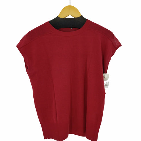 セオリーリュクス theory luxe リネン混ノースリーブカットソー レディース
