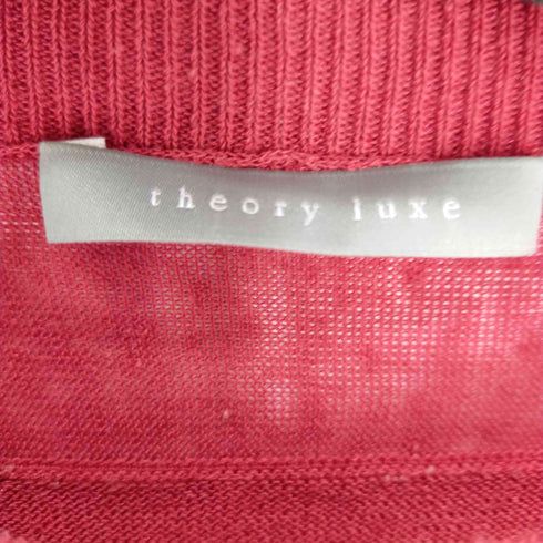 セオリーリュクス theory luxe リネン混ノースリーブカットソー レディース