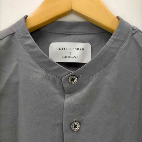 ユナイテッドトウキョウ UNITED TOKYO バンドカラー 長袖シャツ メンズ JPN:2