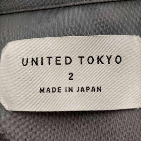 ユナイテッドトウキョウ UNITED TOKYO バンドカラー 長袖シャツ メンズ JPN:2