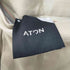 エイトン ATON WEST POINT テーパードパンツ チノパンツ タック コットン レディース 2