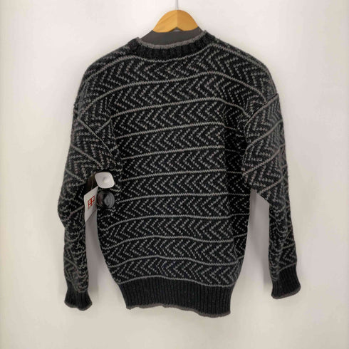 ギャップ Gap 90S 総柄 ウール プルオーバーニット メンズ JPN:S