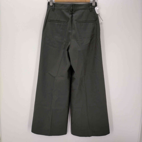 ノーブル Noble ノーブル NOBLE 22AW コンパクトツイルバギーパンツ ワイド センタープレス ジッパーフライ 38 チャコールグレー /DO ■OS レディース レディース JPN:38