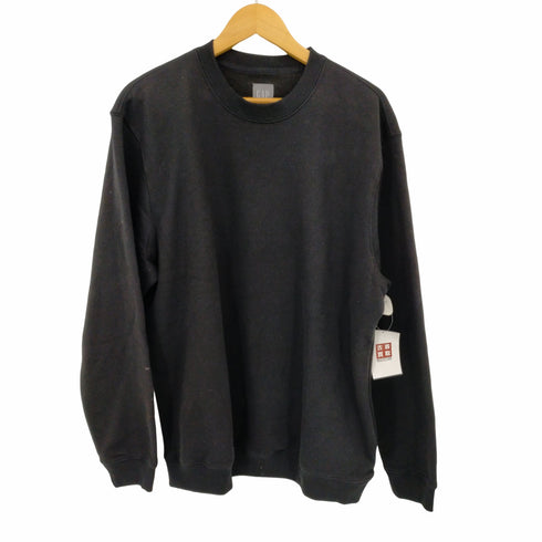 ギャップ Gap FLEECE CREWNECK TRUE BLACK スウェット メンズ JPN:L