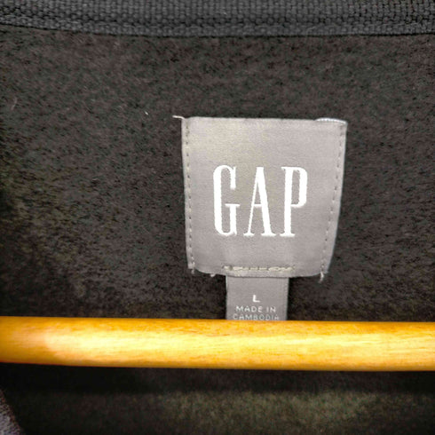 ギャップ Gap FLEECE CREWNECK TRUE BLACK スウェット メンズ JPN:L