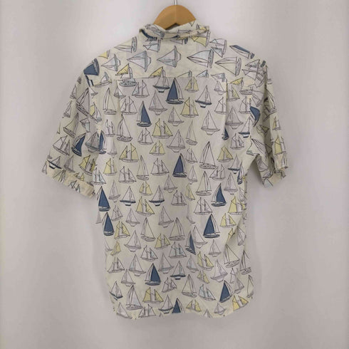 レインスプーナー Reyn Spooner コットン ヨット柄 S/S シャツ メンズ JPN:M