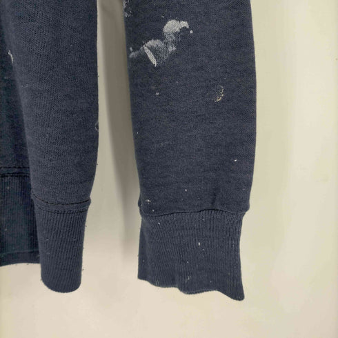 ソフィー SOFFE 80S~90S USA製 ラグラン ペンキ加工 カレッジプリント L/S スウェット メンズ JPN:L