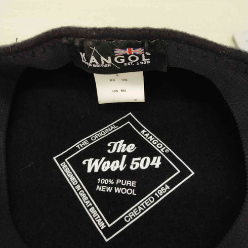 カンゴール KANGOL WOOL 504 HUNTING CAP メンズ ONE SIZE
