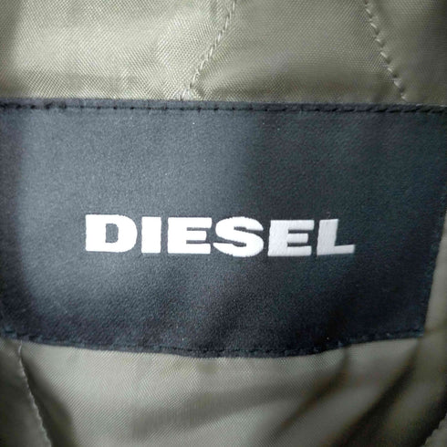 ディーゼル DIESEL 裏地キルティングウール混コート レディース