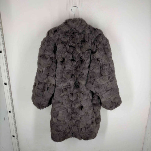 AMBRA ANSELMI ラビットファーコート レディース