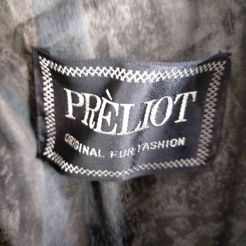 PRELIOT シェアードミンク ファーコート レディース