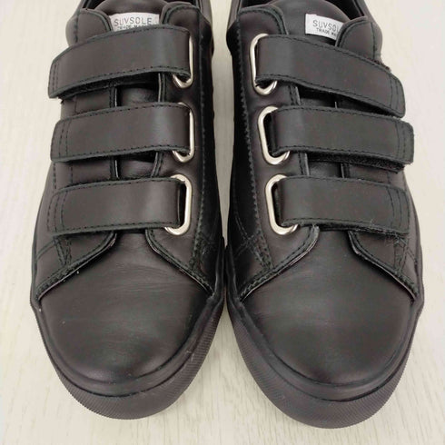 サブソール SUVSOLE ベルクロレザースニーカー メンズ JPN:27
