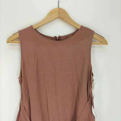 ユナイテッドアローズグリーンレーベルリラクシング UNITED ARROWS green label relaxing Aライン ラップ ワンピース レディース