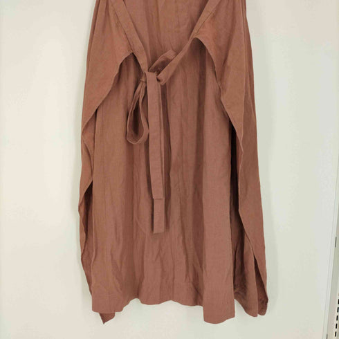 ユナイテッドアローズグリーンレーベルリラクシング UNITED ARROWS green label relaxing Aライン ラップ ワンピース レディース