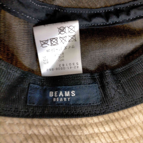 ビームスハート BEAMS HEART コーデュロイ バケットハット メンズ