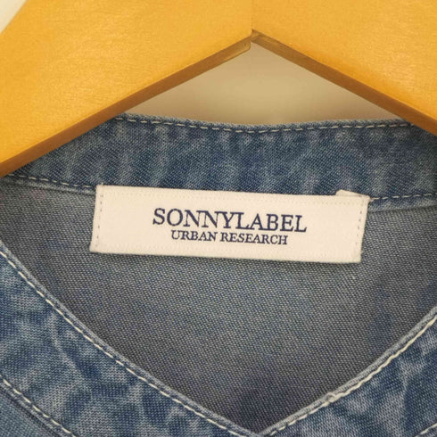 アーバンリサーチサニーレーベル URBAN RESEARCH Sonny Label フィットデニムドレスワンピース レディース JPN:S