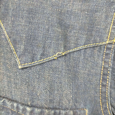 リーバイス Levis 50S ショートホーンタグ デニムウエスタンシャツ DOT SNAPPERボタン メンズ
