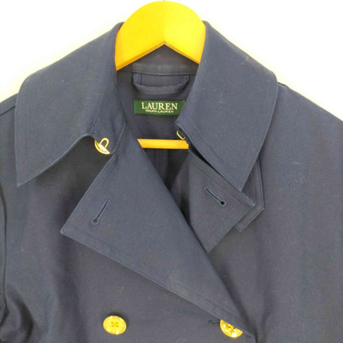 ローレンラルフローレン LAUREN RALPH LAUREN 金ボタン ショートトレンチジャケット レディース 0