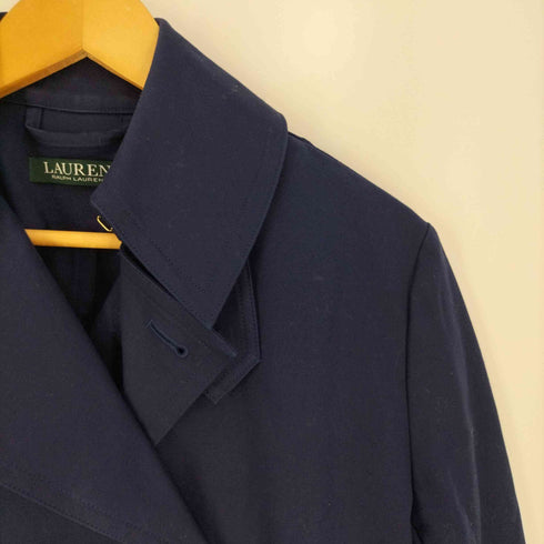 ローレンラルフローレン LAUREN RALPH LAUREN 金ボタン ショートトレンチジャケット レディース 0