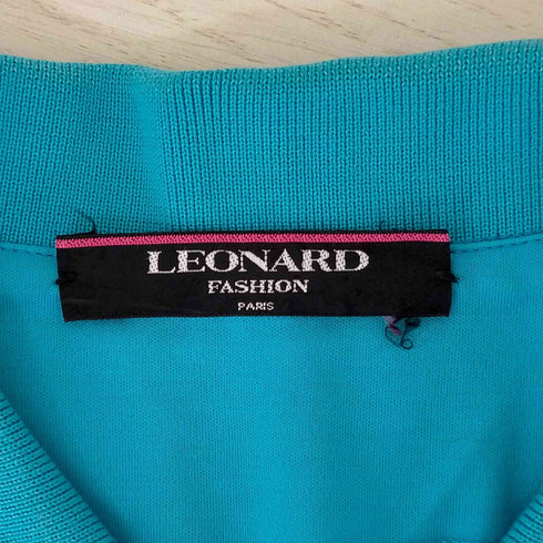 レオナール LEONARD 総柄ポロシャツ レディース JPN:M