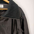 ロペ ROPE ロペ ROPE 22AW フェイクレザーニット襟ブルゾン ジャケット ジップアップ ショート 総裏地 ウール混 38 黒 ブラック /DO ■OS レディース レディース JPN:38