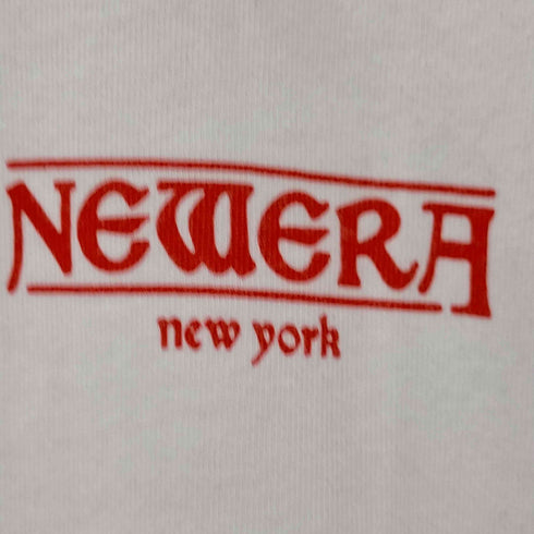 ニューエラ NEW ERA NEW YORK バックプリント クルーネック ロングTシャツ メンズ import:L