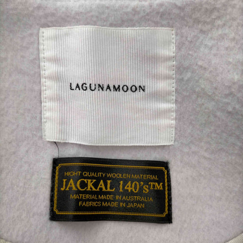 ラグナムーン Lagunamoon 21AW ジャッカルロングコート ノーカラー アウター S ライトグレー /HK ■OS レディース レディース JPN:S