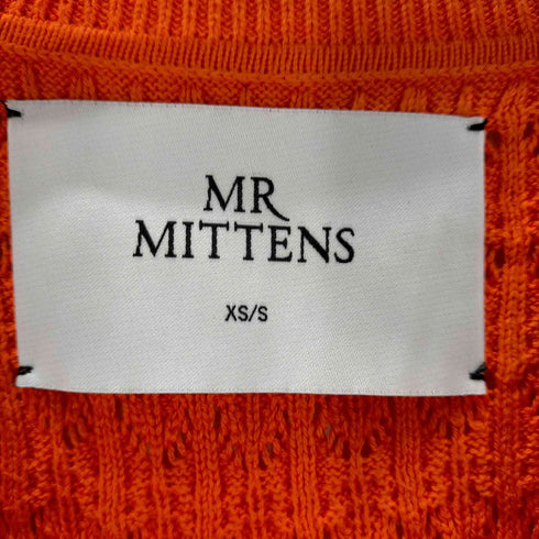 アイラブミスターミトンズ I Love Mr Mittens 20SS ジャーナルスタンダード取扱い レースプルオーバーニット セーター 長袖 スキッパー コットン XS/S オレンジ色 /DO ■OS レディース レディース JPN:XS