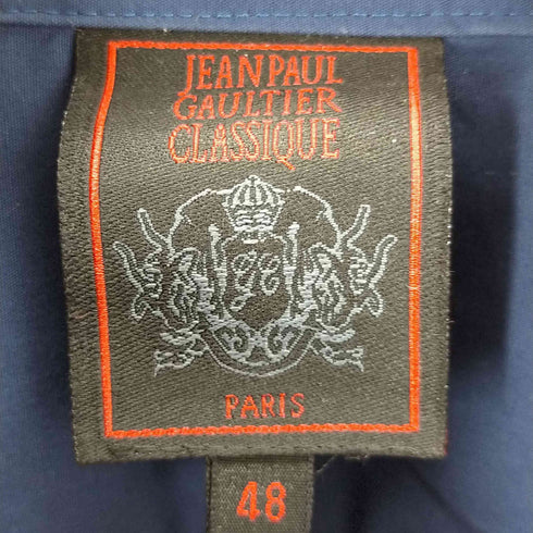 ジャンポールゴルチエクラシック Jean Paul GAULTIER CLASSIQUE 00s 襟 装飾 ドレスシャツ メンズ JPN:48