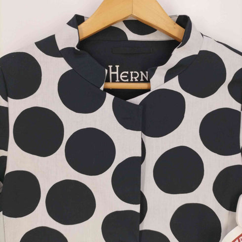 ヘルノ Herno POLKA DOTS SPRING COAT ポルカドットスプリングコート レディース EUR:40