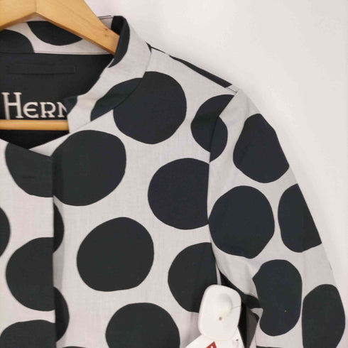 ヘルノ Herno POLKA DOTS SPRING COAT ポルカドットスプリングコート レディース EUR:40