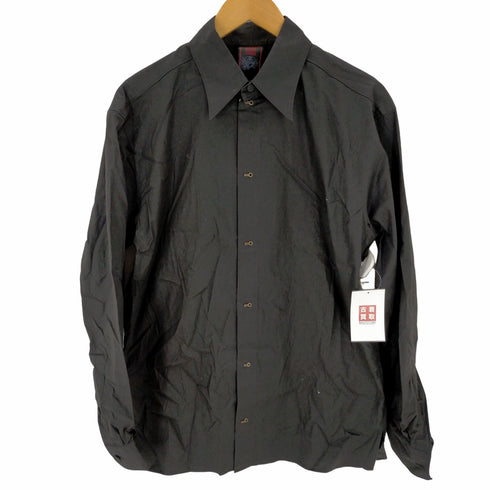 ジャンポールゴルチエクラシック Jean Paul GAULTIER CLASSIQUE 00s フックデザインドレスシャツ メンズ JPN:48
