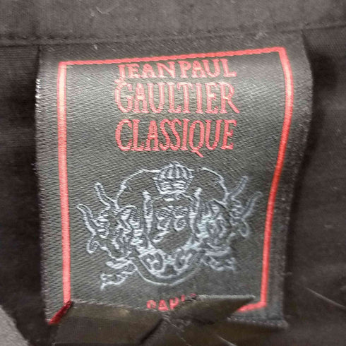 ジャンポールゴルチエクラシック Jean Paul GAULTIER CLASSIQUE 00s フックデザインドレスシャツ メンズ JPN:48