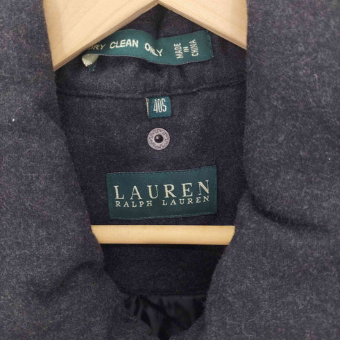 ローレンラルフローレン LAUREN RALPH LAUREN 90S 裏地キルティング ライナー付き 比翼 ステンカラー コート メンズ 40S