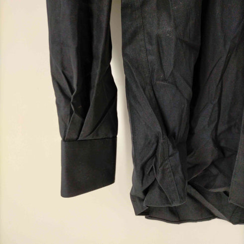 ゴルチエオムオブジェ GAULTIER HOMME objet 00s 丸襟 襟スナップボタン ドレスシャツ メンズ JPN:48