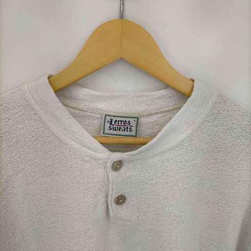 Lerros sweats 90s ヘンリーネック コットンスウェット メンズ