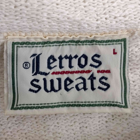 Lerros sweats 90s ヘンリーネック コットンスウェット メンズ