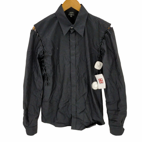 ジャンポールゴルチエオム Jean Paul GAULTIER HOMME 00s レースアップデザインシャツ メンズ JPN:48
