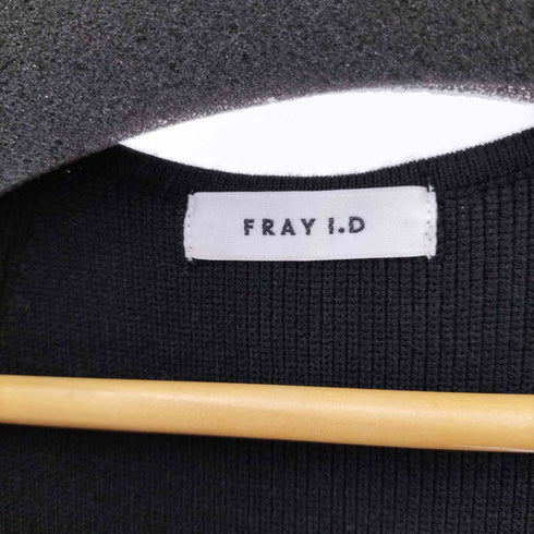 フレイアイディー FRAY I.D 24SS ダイヤネックフレアニットワンピース レディース ONE SIZE