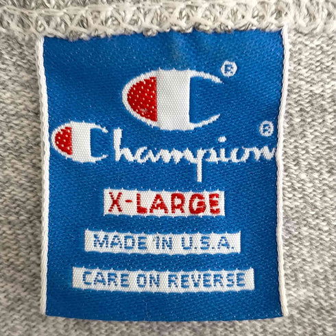チャンピオン Champion 90s USA製 STATEN ISLAND カレッジクルーネックTシャツ メンズ import:XL