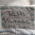 ロンハーマンヴィンテージ R.H.VINTAGE R.H.vintage デニムパンツ ジーンズ ダメージ加工 USED加工 ボタンフライ S 水色 ライトブルー /DF ■OS レディース レディース JPN:S